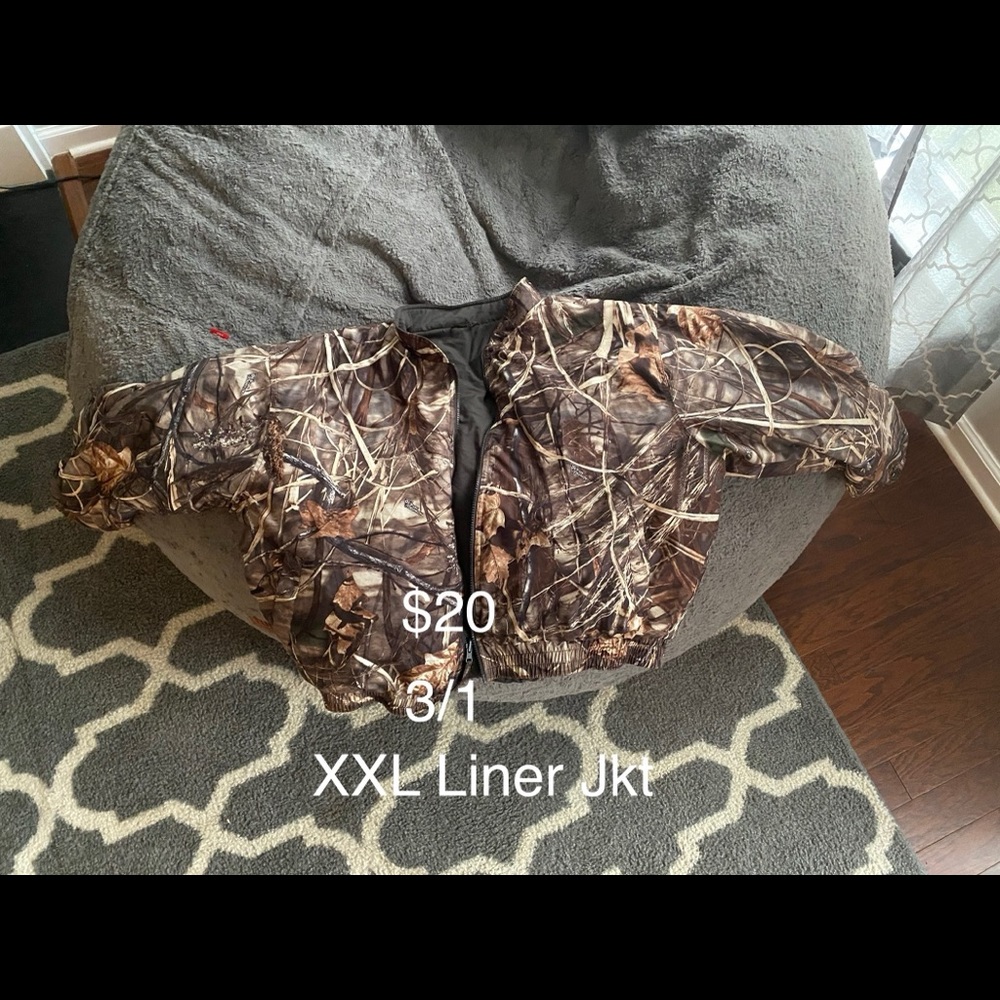 Cabelas Rain parka liner